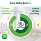 Leapfrog 2-Camera Color Night Vision Video Baby Monitor With 7' Hd 720P Display, Split Screen, 360 Pan & Tilt, 8X Zoom, Night L