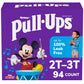 Pull-Ups Boys' Potty Training Pants, Size 2T-3T Training Underwear (16-34 Lbs), 94 Count