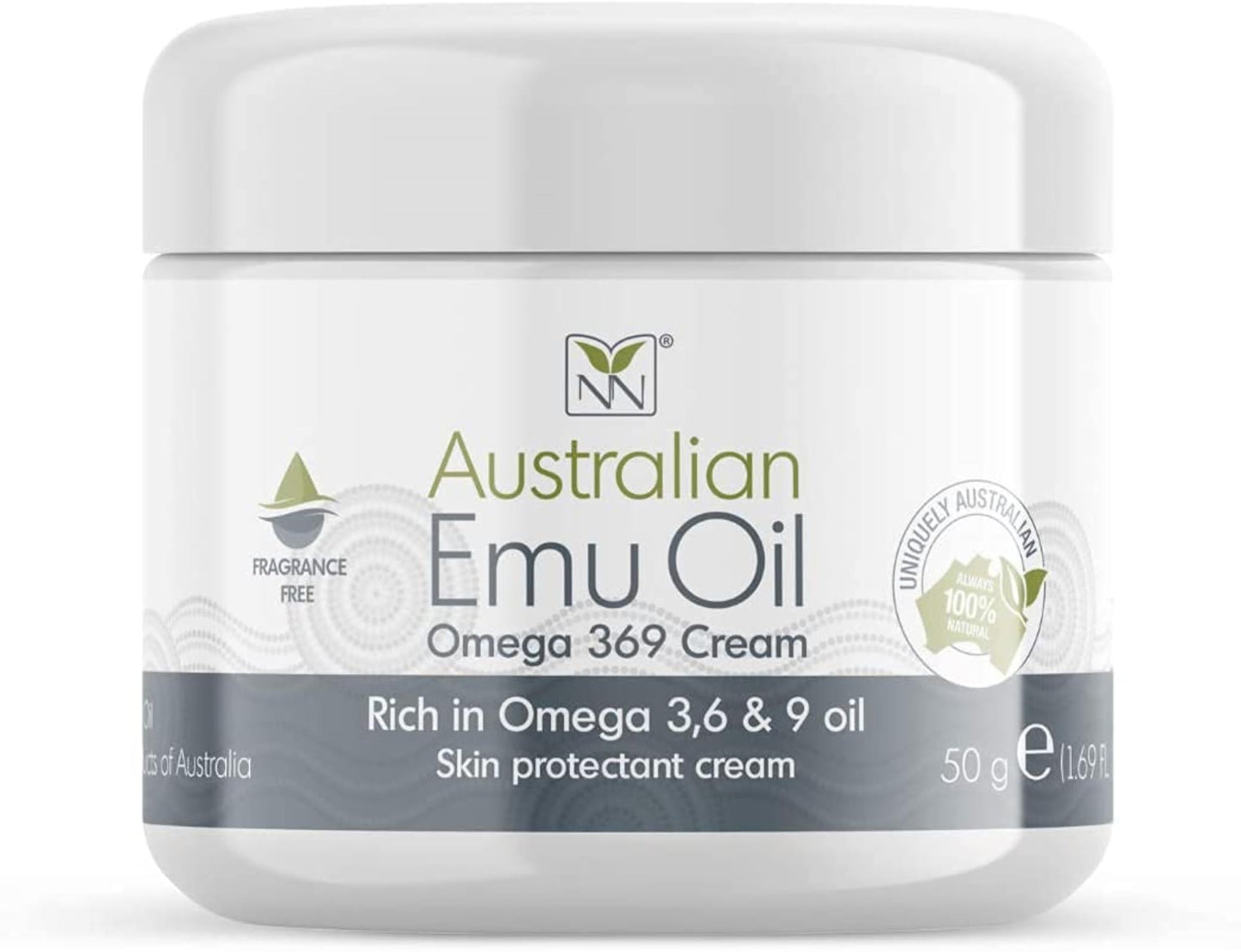 Zinc Oxide Cream For Adults & Kids - Natural Moisturizer & Skin Protectant Barrier Cream With Pure Emu Oil, Omega 3 6 9, & Shea