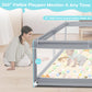 Fshibila Baby Playpen With Mat, Baby Playpens For Babies And Toddlers, Baby Fence Play Pen For Indoor & Outdoor, Sturdy Safety P