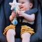 Taf Toys Star Rainstick Rattle, Musical Shake & Rattle Rainmaker Toy, Musical Instrument for Babies and Toddlers for Sensory and