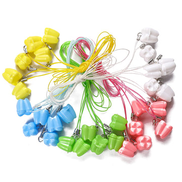 30 Pcs Lost Teeth Saver Necklace Baby Milk Tooth Storage Box Tooth Necklace For Lost Teeth Organizer Baby Teeth Saver Box Tooth