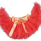 Petitebella Single Color Baby Skirt 3-12M (Coral, 3-12 Months)