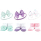 Hudson Baby Baby Girls' Headband And Socks Giftset, Mermaid, One Size
