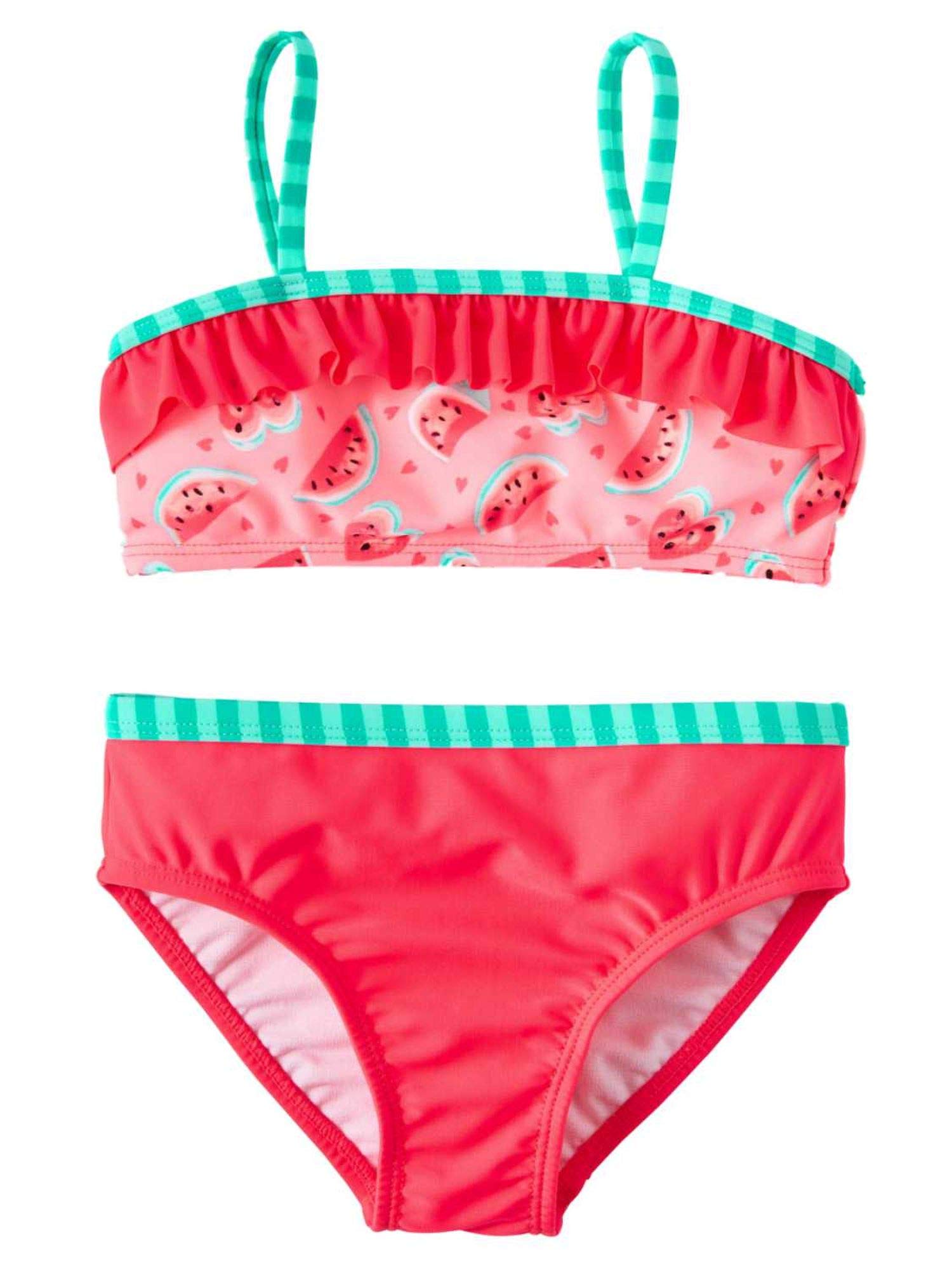 Wonder Nation Toddler Girls Watermelon Hot Melon 2 Piece Bikini Swimsu – Cutebab WBBAPB07P45K8VT