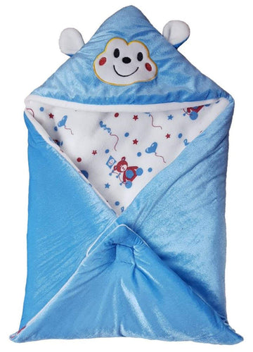 BRANDONN New Born Baby Blanket Wrapper Cum Baby Sleeping Bag for Baby Boys and Baby Girls