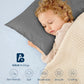 Youth Pillowcase Pack Of 2 Toddler Travel Pillow Cases 100% Soft Egyptian Cotton, 500 Thread Count With Zipper Closure For Small