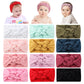 Cinaci 12 Pack Solid Super Stretchy Nylon Wide Celtic Knotted Headbands Headwrap Hair Accessories For Baby Girls Infants Toddler