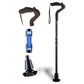 Ergocane 2G By Ergoactives As Seen On Tv. Spring-Assisted Shock Absorber Fully-Adjustable Ergonomic Cane, Newly Released, Equipp