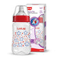 Luvlap AntiColic Wide Neck Natura Flo Baby Feeding Bottle, 250Ml, New Born / Infants / Toddler Upto 3 Years, Stars, Bpa Free