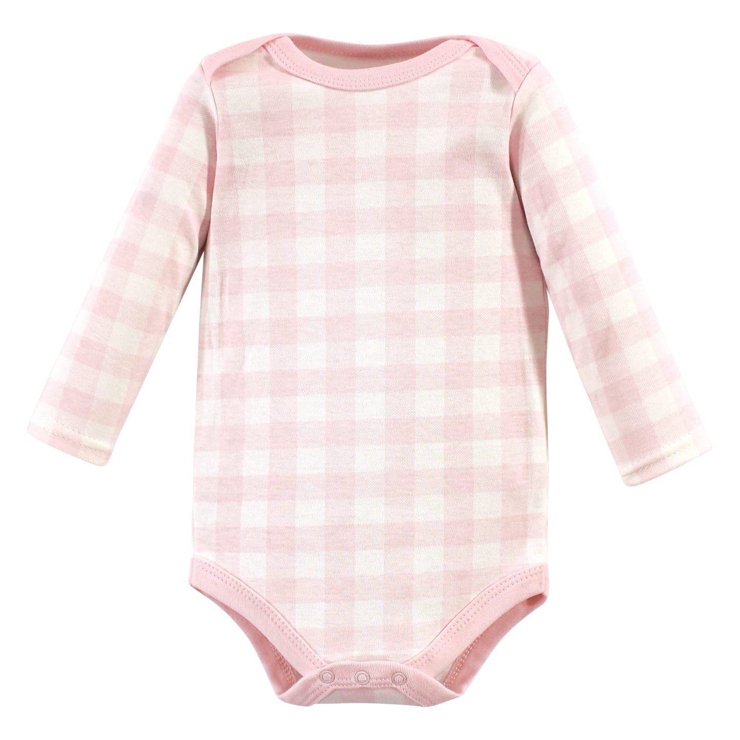 Hudson Baby Unisex Baby Cotton Long-Sleeve Bodysuits, Enchanted Forest, 0-3 Months