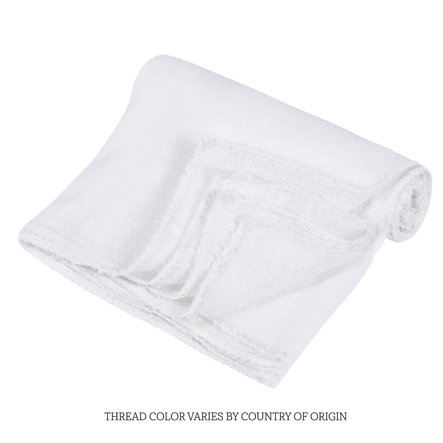 Gerber Unisex Baby Boys Girls Birdseye Flatfold Cloth Diapers Multipack White 20 Pack