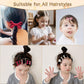 Weenkilly Baby Hair Clips, 10 Pcs 2' Fully Lined Cotton Blend Hair Bows For Babies, Toddlers & Little Girls (Red)
