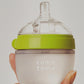 Comotomo Baby Bottle Single Pack, Green, 8Oz