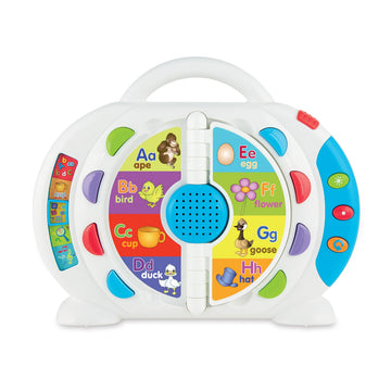 winfun Take Along Phonics Player - Portable Learning Toy with 5 Activity Modes, Alphabet Sounds, Spelling, Music Creation & Game