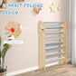 Olakids Pikler Triangle Set 3 In 1 Climbing Toys For Toddlers Foldable Wood Montessori Baby Jungle Gym With Ramp Ladder Slide Ki