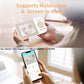 Ebemate Video Baby Monitor Camera With 2 Camera,2.8 ' Lcd Screen Video & Audio No Glow Night Vision,2-Way Talk Audio Cam Baby M