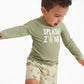 Gerber Baby Boy'S Toddler Long Sleeved Rashguard Swim Bathing Suit Set, Turtles, 0-3 Months