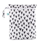 Bumkins Waterproof Wet Dry Bag for Baby, Travel, Swim Suit, Cloth Diapers, Pump Parts, Pool, Beach, Gym Clothes, Toiletry, Hook 