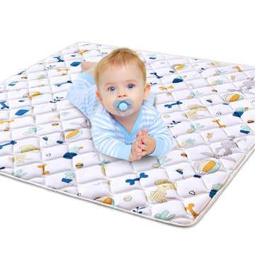 Premium Foam Baby Play Mat 50' X 50', Thicken One-Piece Crawling Mat, Non-Slip Cushioned Baby Mats For Playing, Activity Playm