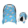 Muishi Happy Koala Sleeping Baby Car Seat Canopy Nursing Cover for Newborn Car Seat Breastfeeding Covers Blanket Newborn Shower 