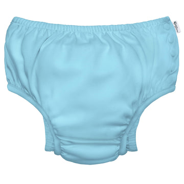 I Play. Baby Ultimate Reusable Snap Swim Diaper, Aqua, 3-6 Months