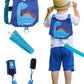 Lehoo Castle Toddler Leash, Toddler Harness With Leash With Anti Lost Wrist Link For Kids, Baby Leash With Key, Kids Leashes For