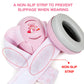 Lysian Pink Baby Ear Muffs Noise Cancelling With Elastic Headband, Baby Headphones Earmuffs For Infant Hearing Protection Sleepi
