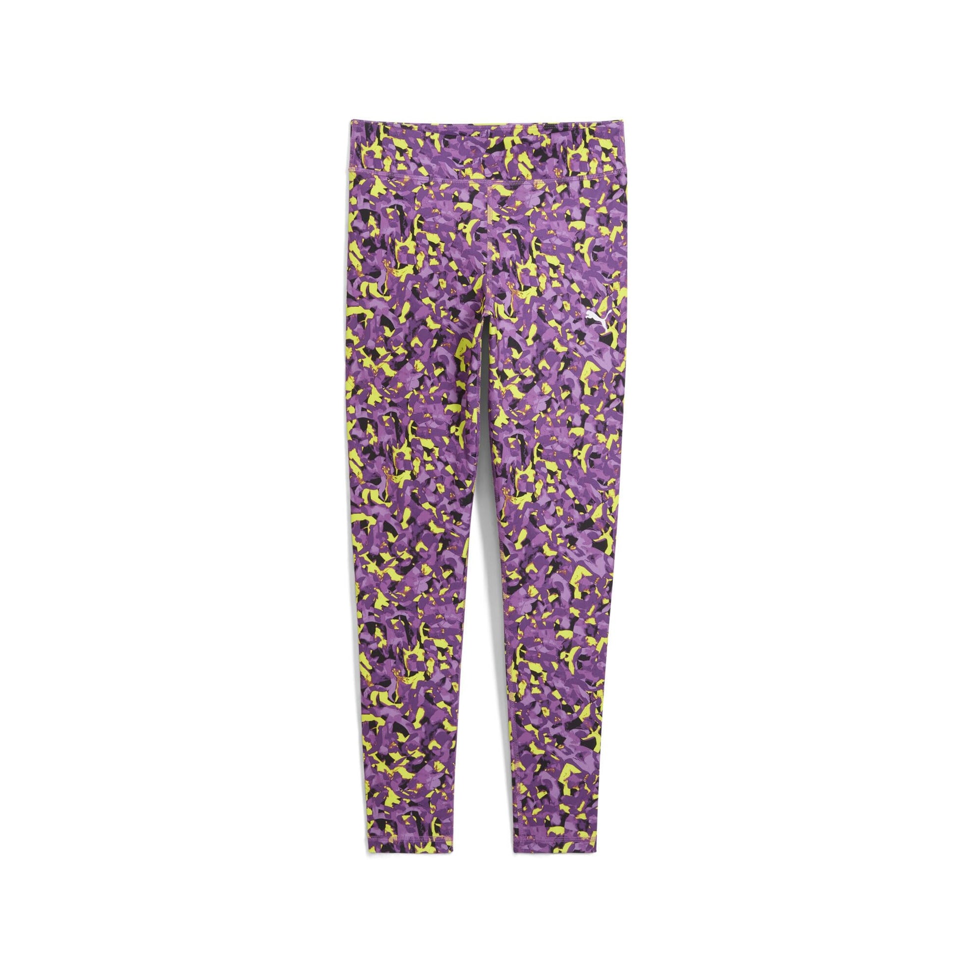 PUMA Girls TAD ESS AOP Tight,Lemon Sherbert, 176 (68512339)