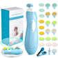 Baby Nail Trimmer Electric Nail File Baby Nail Clippers, 24 in 1 Safe Nail Filer Grinder Kit for Newborn Infant Toddler Kids or 