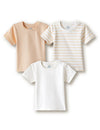Amazon Brand Symbol Unisex 100% Cotton Half Sleeve TShirts (Pack Of 3) (SkBtsSs262004 (024M)_Bswcws_1824 M)