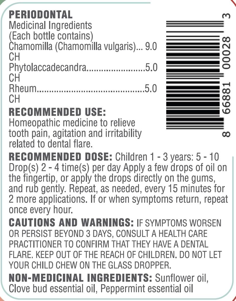 Punkin Butt Natural Teething Oil 30 Ml - Made With Chamomilla For Relieve Tooth Pain, Agitation And Irritability Related To Dent