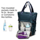 Perilogics Baby Diaper Bag Backpack, 25L Large Capacity, 18.5 Oz Ultra Lightweight, Sporty Convertible Multifunction Travel Work