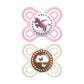 Mam Perfect Baby Pacifier, Patented Nipple, Developed With Pediatric Dentists & Orthodontists, Girl, 0-3 Months (Pack Of 2)