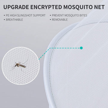 Duomi Mosquito Net For Stroller,Encrypted Stroller Mosquito Net Full Cover With Double Zipper,Breathable & Foldable Netting For
