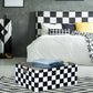 Checkered Storage Basket Room Decor Gifts Basket Foldable Nursey Box Kids Hamper Storage Cube for Women Closet Organizer Boys Ca