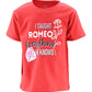 Unique Baby Boys Valentines Day Funny Romeo T-Shirt (6Y, Red)