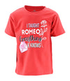 Unique Baby Boys Valentines Day Funny Romeo T-Shirt (5Y, Red)