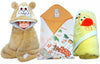 BRANDONN Newborn Hooded Supersoft Wrapper Cum Towel Cum Baby Blanket for Babies Pack of 3
