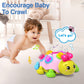 Baby Musical Ladybug Crawling Toys,Baby Toys 6-12 Months with Light-up Music, Early Educational Learning Montessori Toys, Infant
