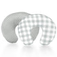2 Pack Nursing Pillow Covers, Dayeeball Removable Nursing Covers For Breastfeeding Pillows, Stretchy And Soft Breastfeeding Pill
