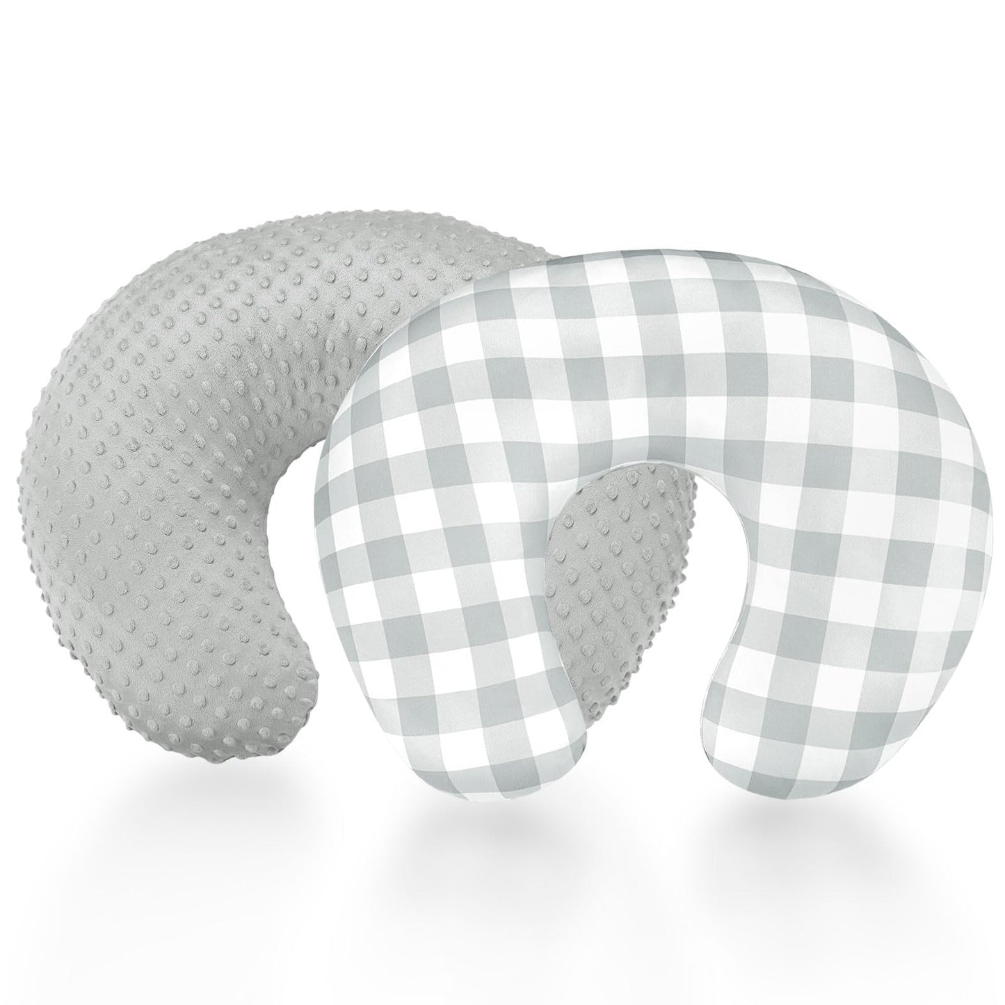 2 Pack Nursing Pillow Covers, Dayeeball Removable Nursing Covers For Breastfeeding Pillows, Stretchy And Soft Breastfeeding Pill