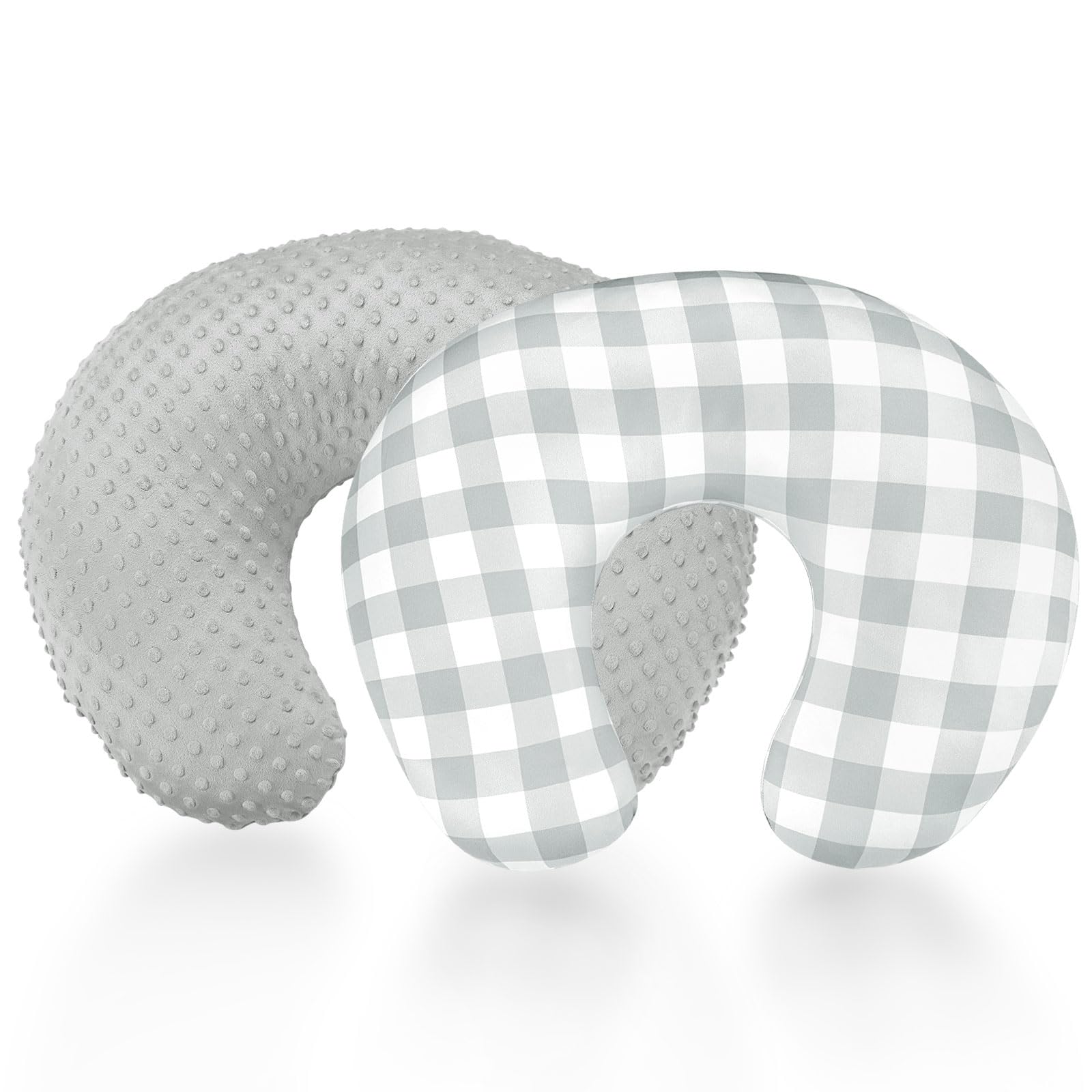 2 Pack Nursing Pillow Covers, Dayeeball Removable Nursing Covers For Breastfeeding Pillows, Stretchy And Soft Breastfeeding Pill