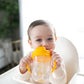 Dr. Brown'S Milestones, Baby'S First Straw Cup Sippy Cup With Straw, 6M+, 9Oz/270Ml, 2 Pack, Dark Blue & Vintage Yellow, Bpa Fre