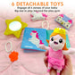 Quokka Baby Play Gym Xl - Unicorn-Themed Baby Play Mat With 6 Large Sensory Toys - Tummy Time Mat For Infant Development - Machi