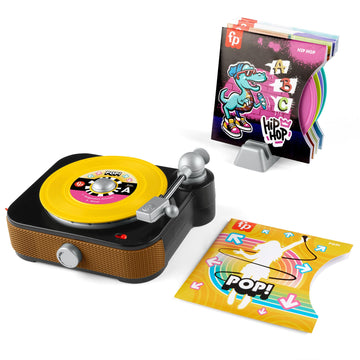Fisher-Price Musical Toy, Rockin Record Player for Preschool Pretend Play for Kids Ages 3+ Year