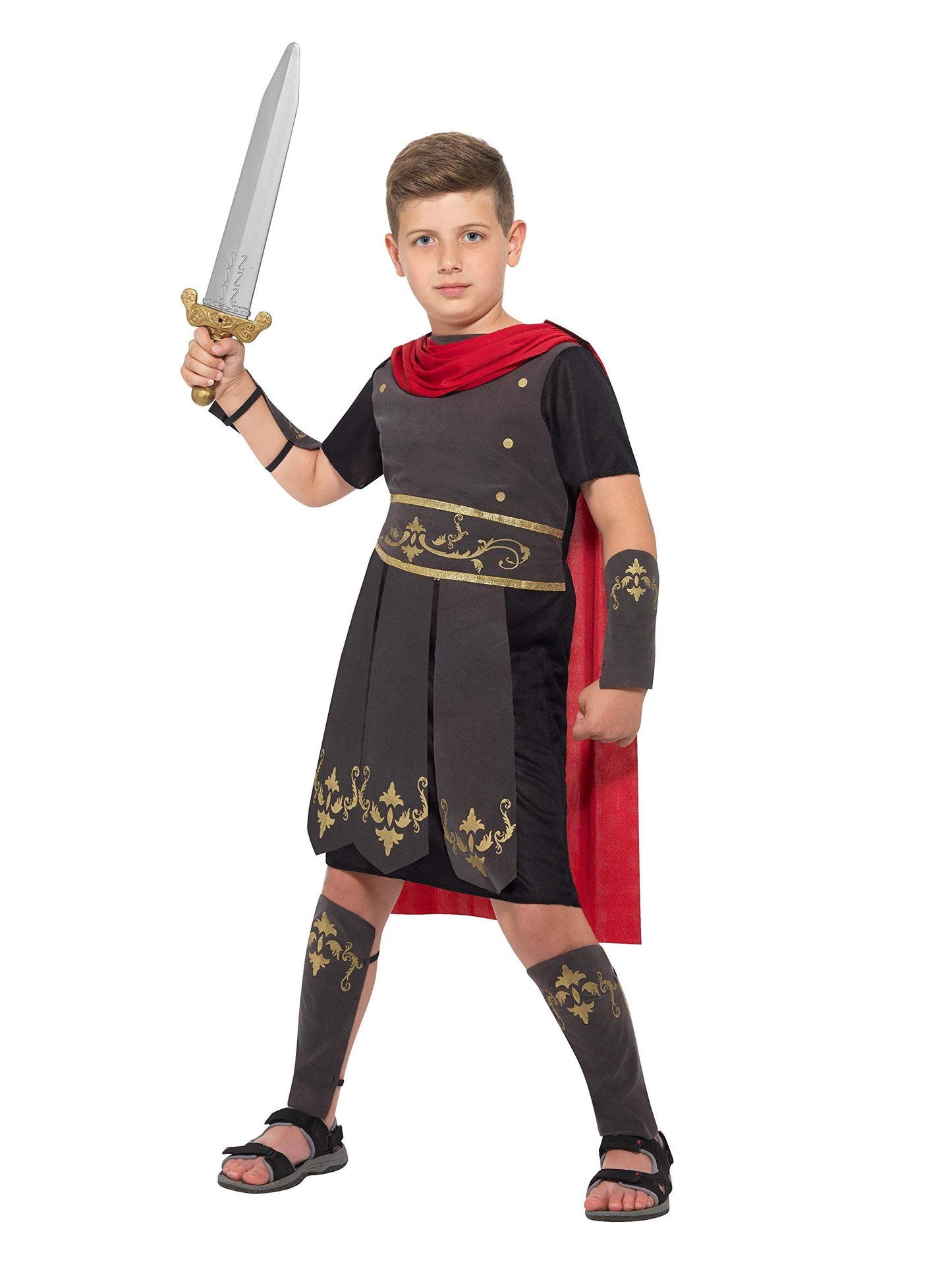 Smiffys Roman Soldier Costume Black