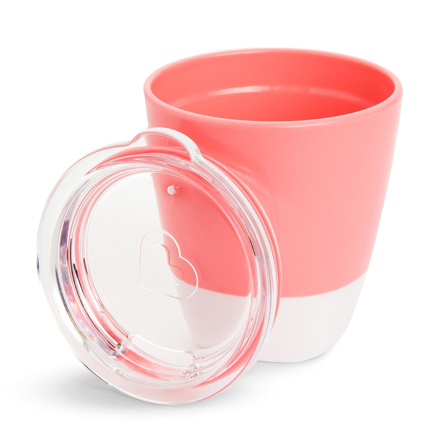 Munchkin Splash Open Toddler Cups With Training Lids, 7 Ounce, Multicolored, 4 Pack