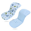 Baby Stroller Cushion,Soft Minky Dotted and Printed Stroller Seat Liner-Reversible Universal Breathable and Soft Newborn Pram Pa
