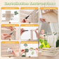 Wooden Baby Shower Crate Closet, Baby Shower Basket With Handle & Rack Hangers & Garland & Letter Cards Wooden Crate For Baby Sh
